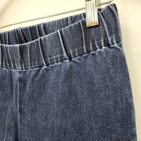 Soft Surroundings Women's Dark Wash Pull On Metro Leggings Sz Small Petite - Picture 3 of 14